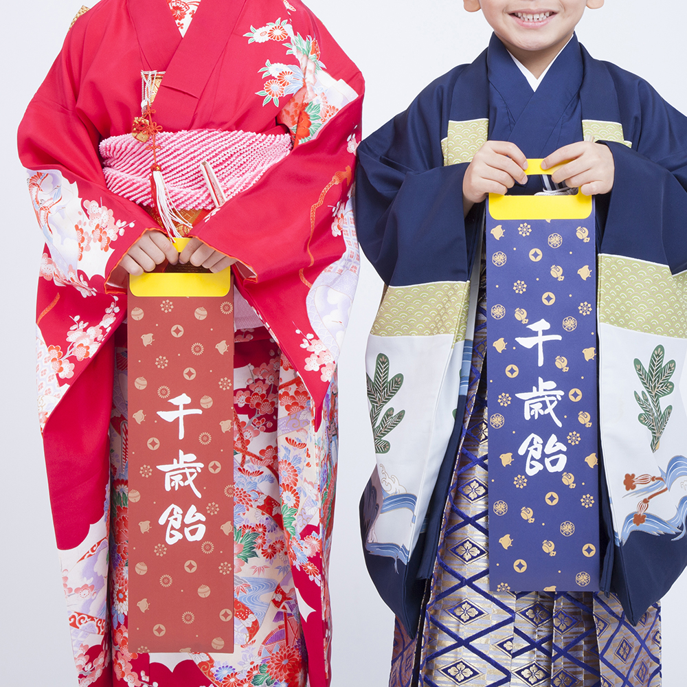 兄弟姉妹と一緒に撮影